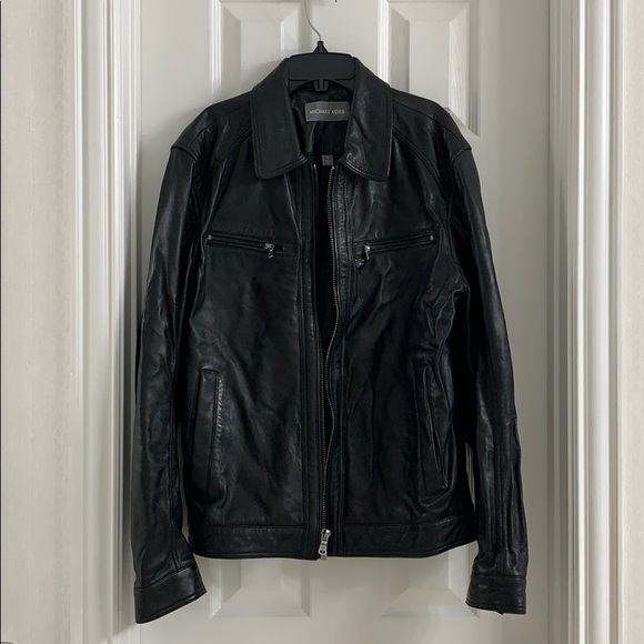 Michael Kors leather jacket - Picture 1 of 5